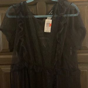 Torrid lace maxi with slip size 2